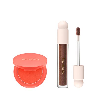 KIT BLUSH MATTE E GLOSS RARE BEAUTY